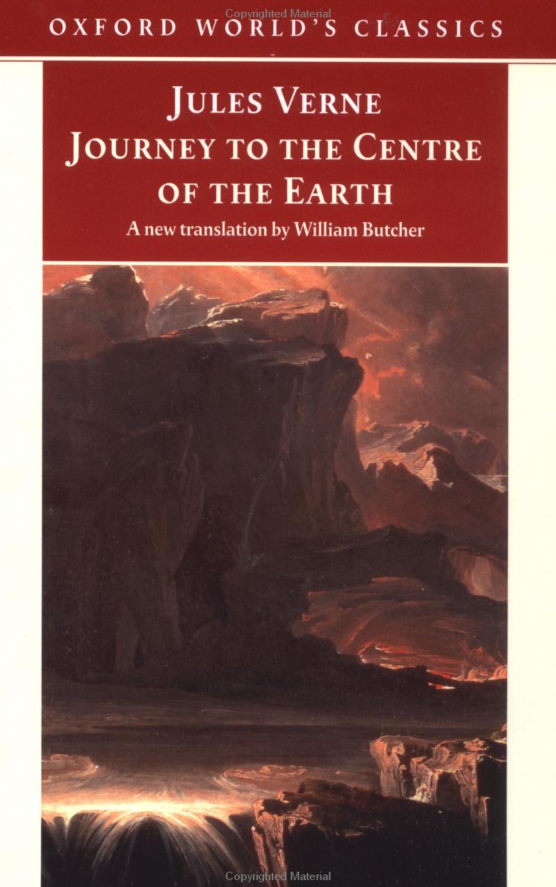 Journey to the Centre of the Earth - Book Cover