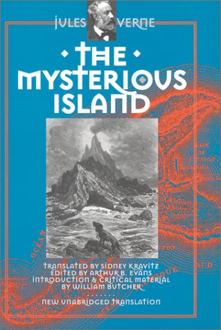 The Mysterious Island - Book Cover